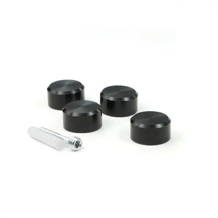 5/8 Diameter Flush Mount Kit - Black Anodized